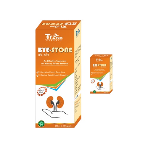 ByeSton (AN EFFECTIVE TREATMENT FOR KIDNEYSTONES (COMBO PACK OF 18 CAP INSIDE))