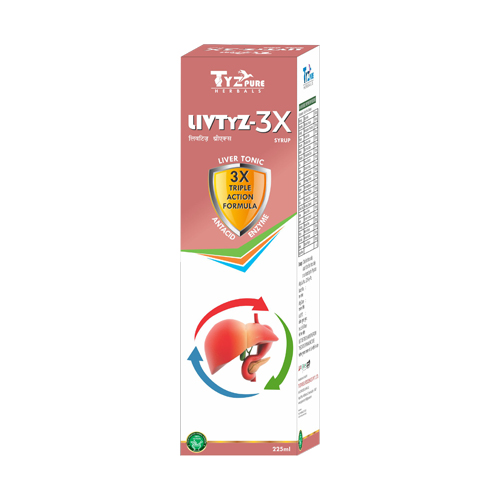 LIVTYZ-3X (LIVER TONIC, ANTACID, ENZYME )